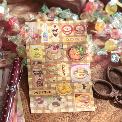 Mr. Paper Vintage Gallery Sticker Book | 30 Sheets DIY Scrapbook & Journaling