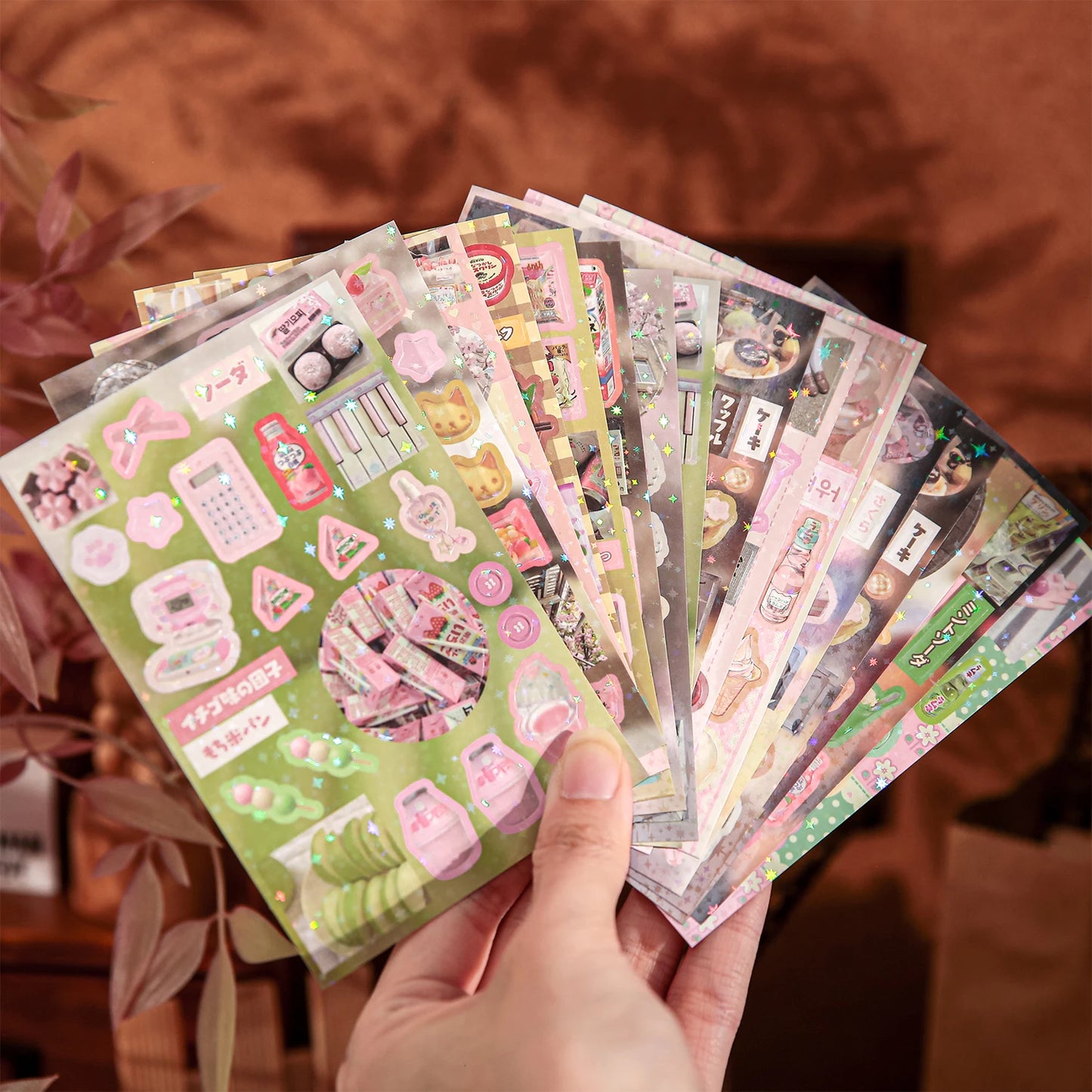 Mr. Paper Vintage Gallery Sticker Book | 30 Sheets DIY Scrapbook & Journaling