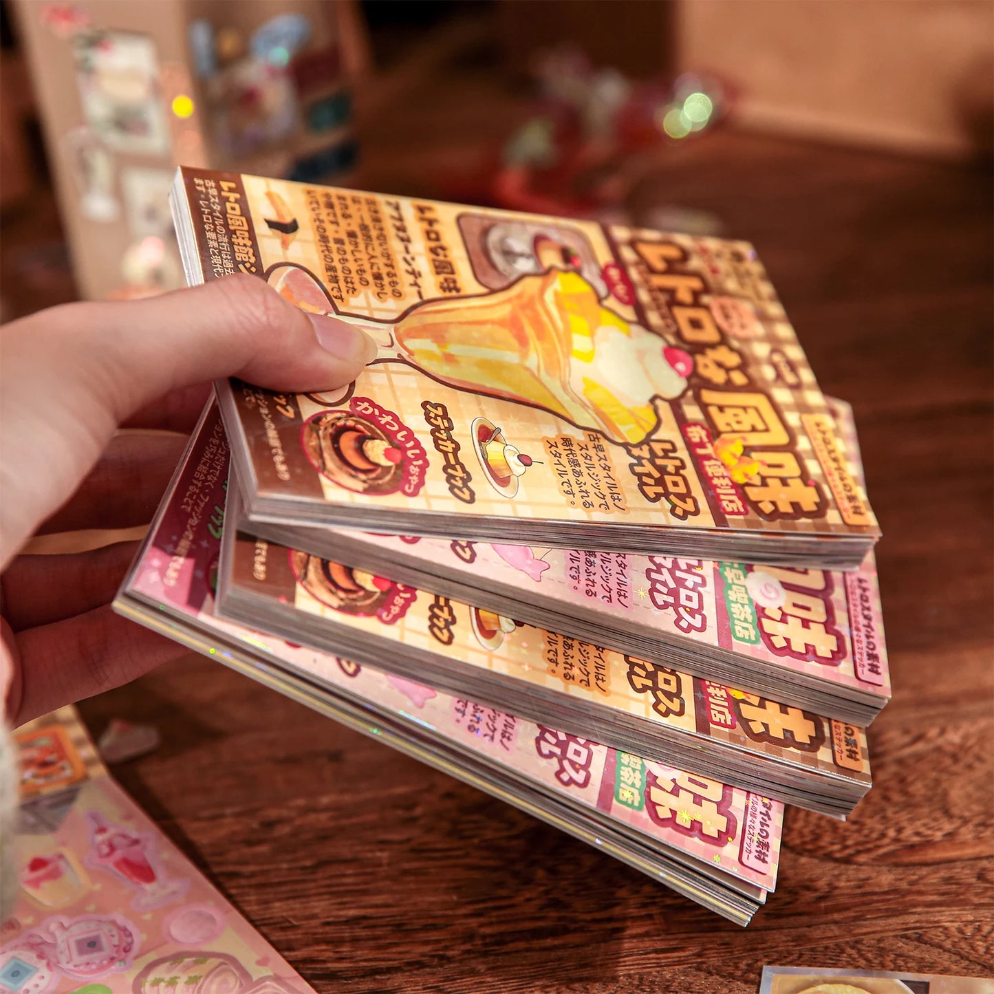 Mr. Paper Vintage Gallery Sticker Book | 30 Sheets DIY Scrapbook & Journaling