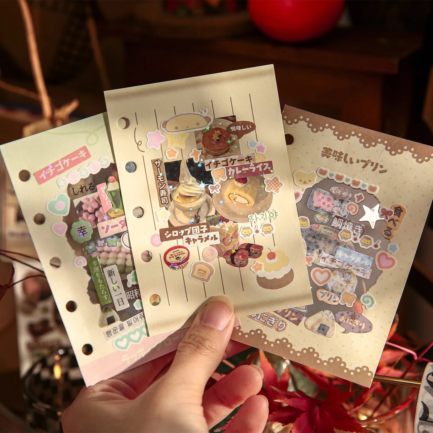 Mr. Paper Vintage Gallery Sticker Book | 30 Sheets DIY Scrapbook & Journaling