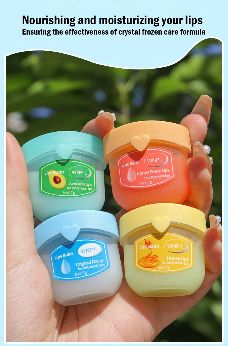 Moisturizing Lip Balm Set | 4/6/8pcs Natural Plant-Based Anti-Cracking Lip Care