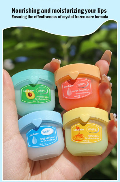Moisturizing Lip Balm Set | 4/6/8pcs Natural Plant-Based Anti-Cracking Lip Care