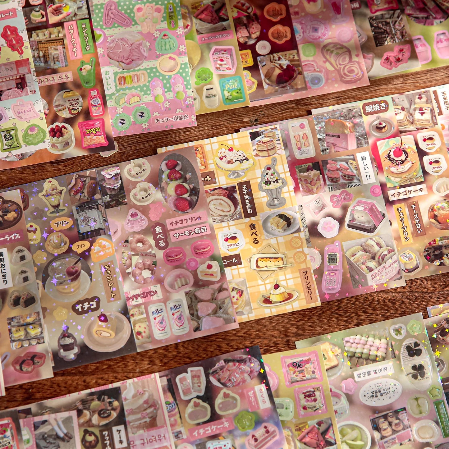 Mr. Paper Vintage Gallery Sticker Book | 30 Sheets DIY Scrapbook & Journaling