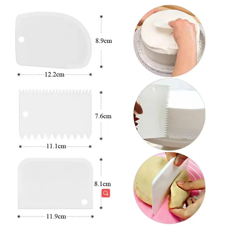 Silicone Piping Bags & Tips Set – Reusable Pastry Decorating Kit with Stainless Steel Nozzles